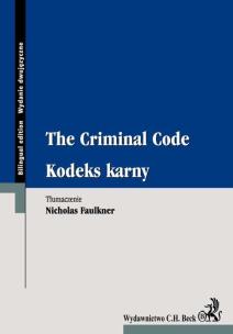 Okładka książki The Criminal Code. Kodeks karny