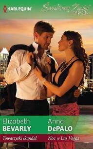 Okładka książki Towarzyski skandal, Noc w Las Vegas pocket