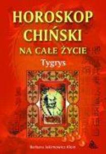 Okładka książki Tygrys - horoskop chiński