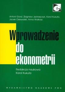 Okładka książki Wprowadzenie do ekonometrii