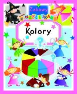 Okładka książki Zabawy z naklejkami. Kolory