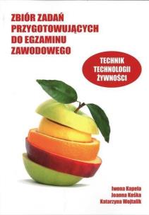 Okładka książki Zb. zadań przyg. do egz. zaw. tech. technol. żywn.