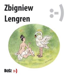 Okładka książki Zbigniew Lengren. Nie bij jej, bo się spocisz
