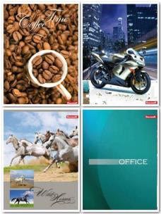 Opakowanie Zeszyt A4/60K/BR kratka 5 szt. mix