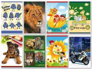 Opakowanie Zeszyt A5/32K/BR linia 10 szt. mix