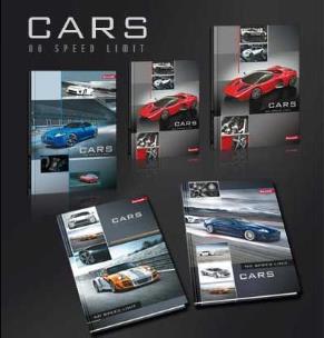 Opakowanie Zeszyt A5/60K/BR linia 10 szt Dream Cars