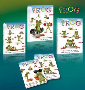 Opakowanie Zeszyt A5/80K/BR kratka 10 szt. FROG