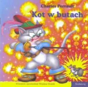 Okładka książki 101 bajek. Kot w butach.