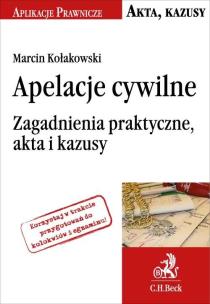 Okładka książki Apelacje cywilne