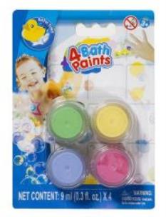 Opakowanie Aqua Studio - Farbki do kąpieli (pojemniki 4 szt.)