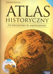 Okładka książki Atlas Historyczny Gim. Dzieje Polski CD gratis NE