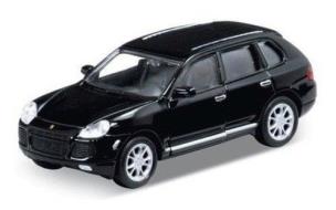 Opakowanie Auto metalowe Porsche Cayenne Turbo czarny