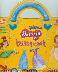 Okładka książki Baśniowe stroje księżniczek (żółta)