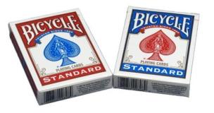 Opakowanie Bicycle 2-pack standard index Rider Black