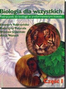 Okładka książki Biologia dla wszystkich cz.1 LO stare WE
