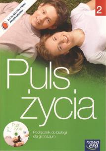 Okładka książki Biologia GIM  2 Puls Życia podr wyd 2009 ROŻAK/NE