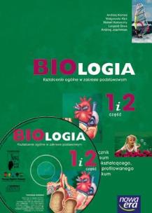 Okładka książki Biologia LO 1 i 2 Z.P. Podr CD Gratis NE