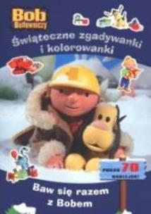 Okładka książki Bob Budowniczy - Świąteczne zgadywanki Egmont