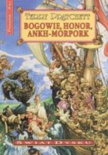 Okładka książki Bogowie, honor, Ankh-Morpork - Terry Pratchett