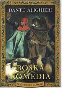 Okładka książki Boska komedia broszura SIEDMIORÓG