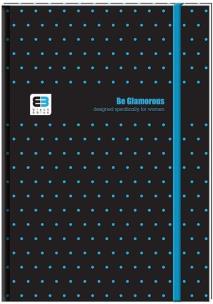 Opakowanie Brulion A5/96K kratka z gumką Be Glamorous