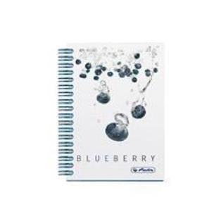 Opakowanie Brulion na spirali A6/100K kratka PP Fresh Jagody