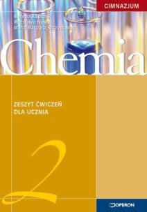 Okładka książki Chemia GIM 2 ćw OPERON