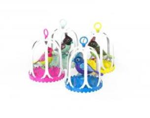 Okładka książki Digibirds Ser. 3 Śpiewający ptaczek w klatce DUMEL