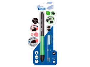 Opakowanie Długopis Stylus+2 wkłady+ 2 gumki MILAN