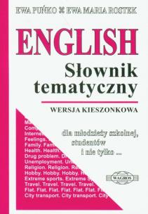 Okładka książki English. Słownik tematyczny kieszonkowy WAGROS