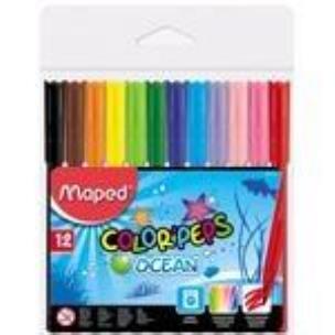 Opakowanie Flamastry Colorpeps Ocean 12 kolorów MAPED