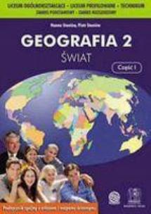 Okładka książki Geografia LO 2/1 Podr. PPWK NE