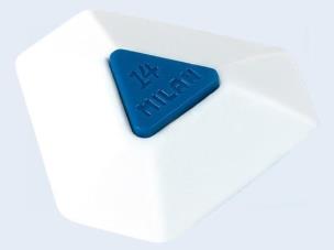 Opakowanie Gumka plastikowa trójkatna (14szt) MILAN