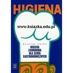 Okładka książki Higiena zawodowa dla szkół gastron Żabicki WSiP