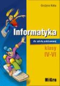 Okładka książki Informatyka 4-6 podr Koba MIGRA +CD GR. (stare)