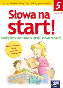 Okładka książki J. Polski SP 5 Słowa na start ćw. cz. 2 NE