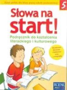 Okładka książki J. Polski SP 5 Słowa na start Podr NE