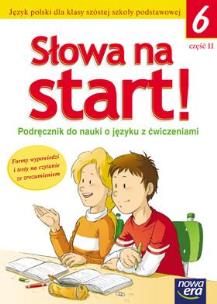 Okładka książki J. Polski SP 6 Słowa na start ćw. cz. 2 NE