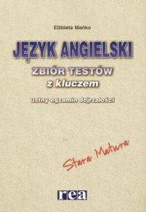 Okładka książki Język angielski - zb.testów z kluczem  REA