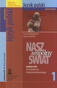 Okładka książki Język Polski GIM 1 2009 Kształ. kult. podr WIKING