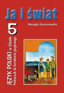 Okładka książki Język polski SP 5 kształcenie językowe MARKA