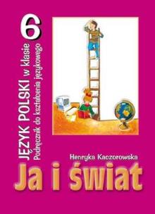 Okładka książki Język polski SP 6 kształcenie językowe MARKA