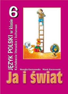 Okładka książki Język polski SP 6 kształcenie literackie MARKA