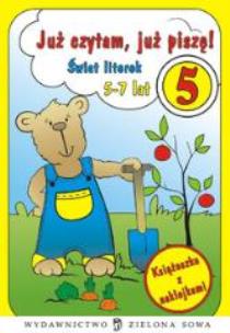 Okładka książki Już czytam, już piszę! Świat literek 5-7 lat 5
