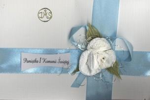 Okładka książki Karnet komunijny B6 mix wzorów