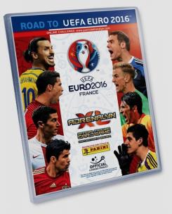Okładka książki Klaser Road To UEFA EURO 2016 Adrenalyn