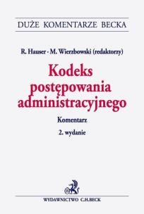 Okładka książki Kodeks postępowania administracyjnego Komentarz