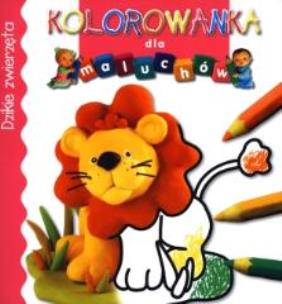 Okładka książki Kolorowanka dla maluchów - Dzikie zwierzęta