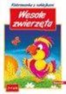 Okładka książki Kolorowanki - rymowanki. Wesołe zwierzęta