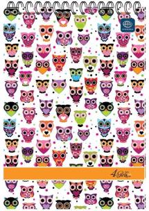 Opakowanie Kołozeszyt A6/100K kratka spirala krótki bok (10s)